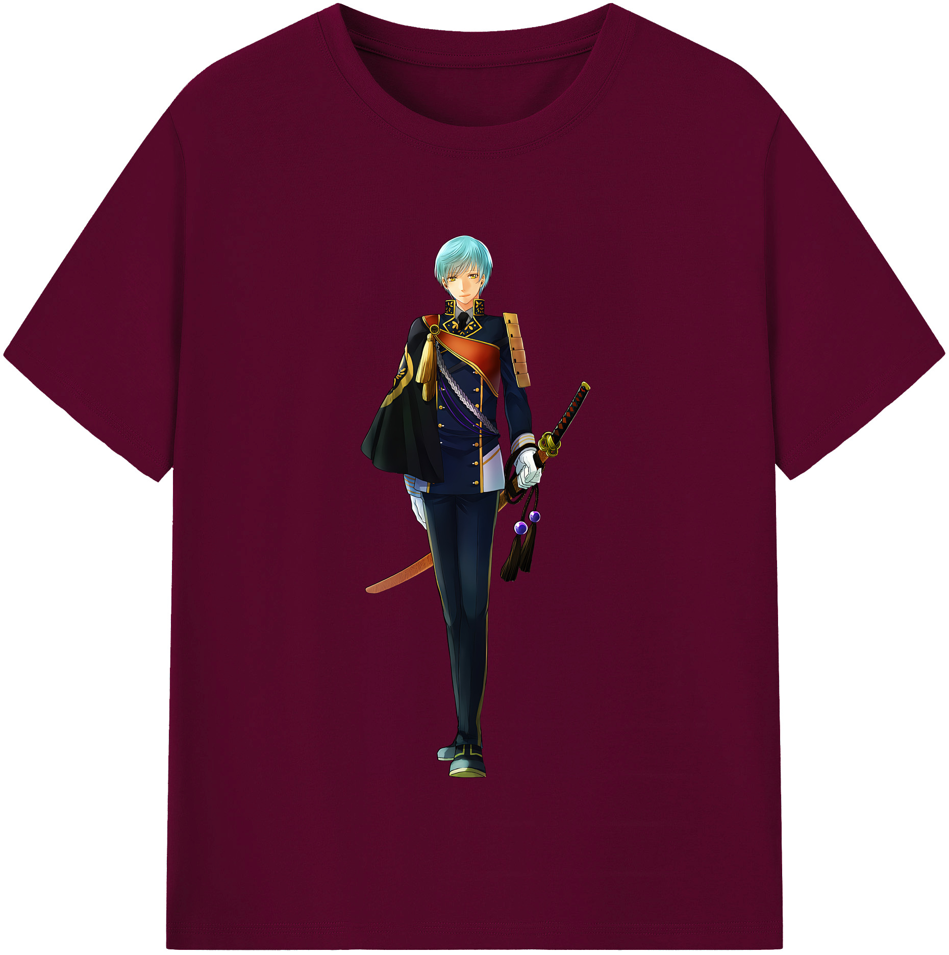 （画像用） 刀剣乱舞 Touken Ranbu レディースカジュアルプリントTシャツ（綿100％）